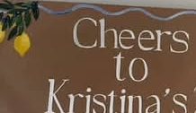 Cheers to Kristina